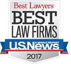 U.S. News & World Report Best Law Firms and Lawyers 2017